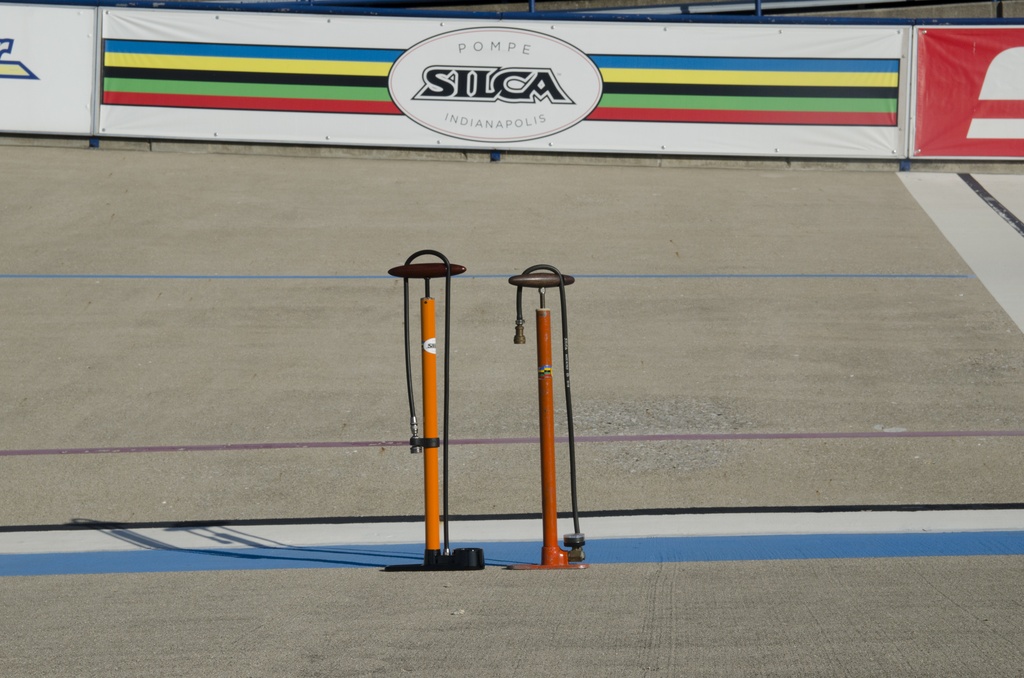 Silca Pista Orange Standpumpe