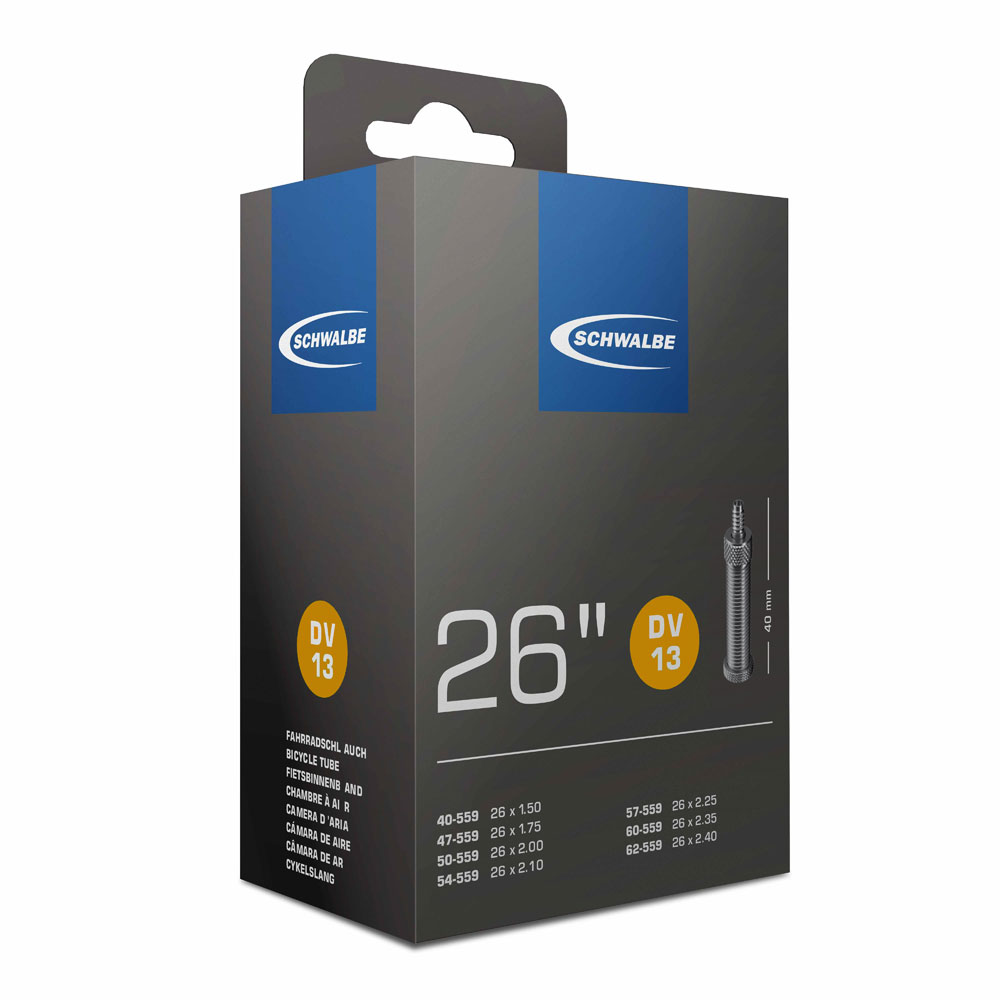 SCHWALBE Schlauch DV13 Dunlopventil 26"/40/62-559