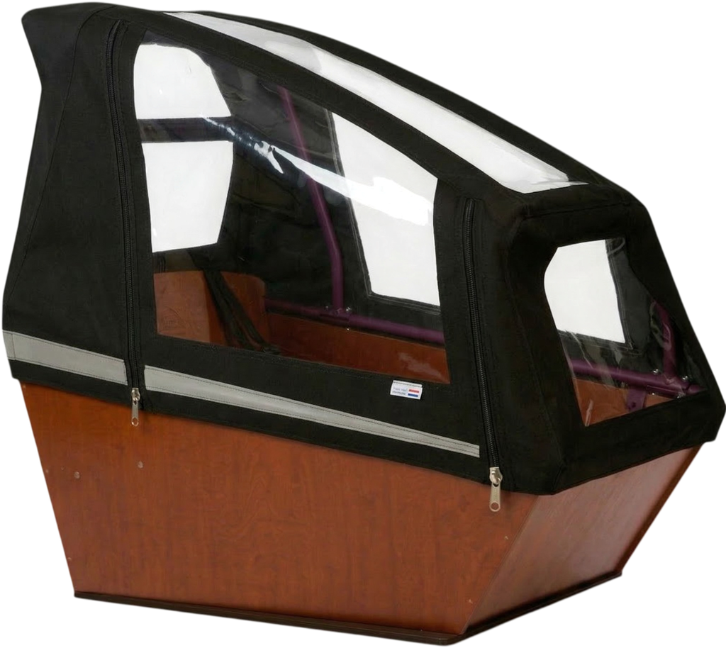 BAKFIETS.NL Wetterzelt für Safety Überrollbügel Cargo lang